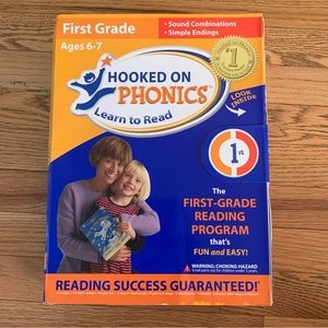 Hooked on Phonics 1st Grade Reading Program Ages 6-7